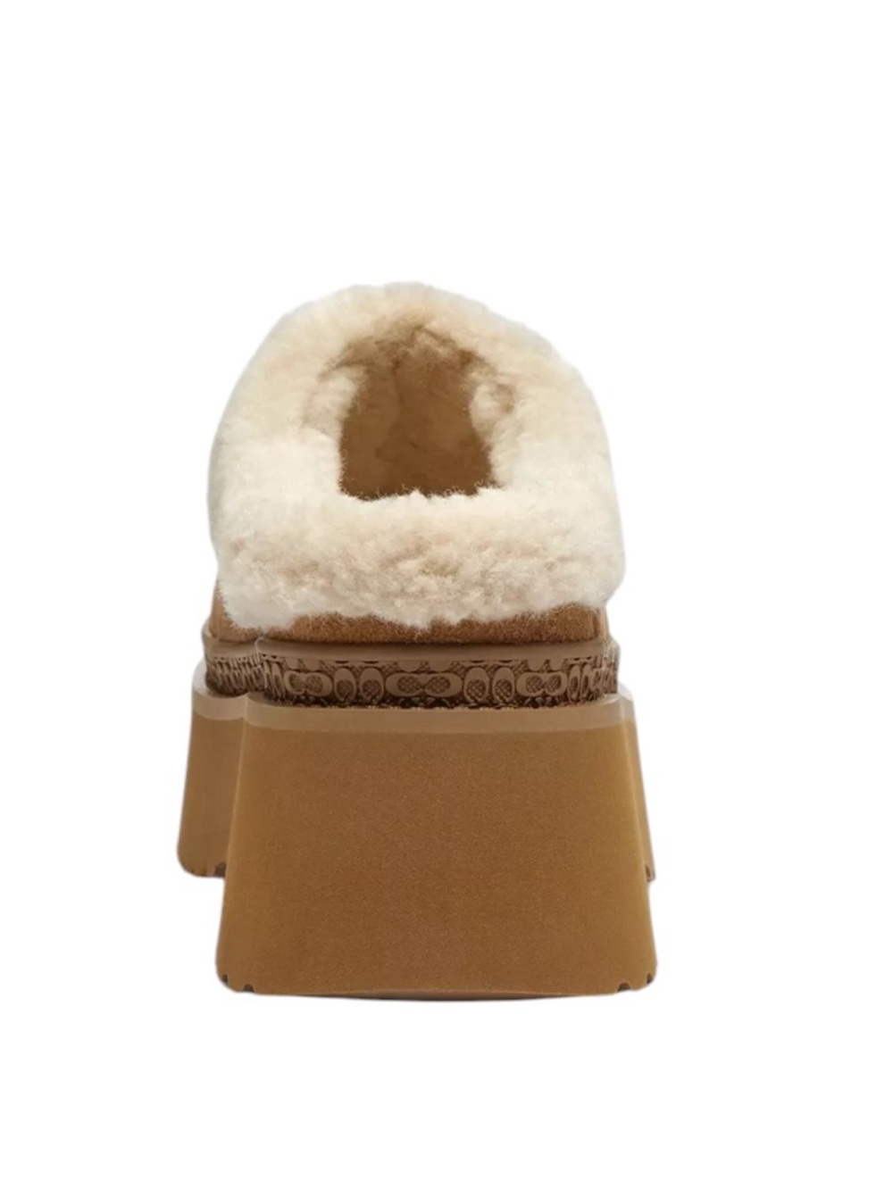 COACH NWT 
Women's Cecelia Signature Shearling Clogs in Sz 7 - Picture 4 of 8